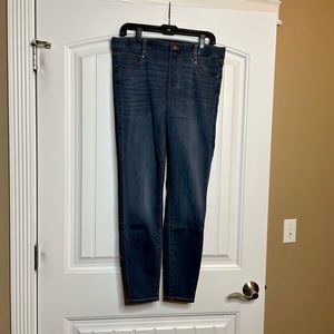 Liverpool Jeans Skinny Medium Wash Stretch Leggings 12 EUC
